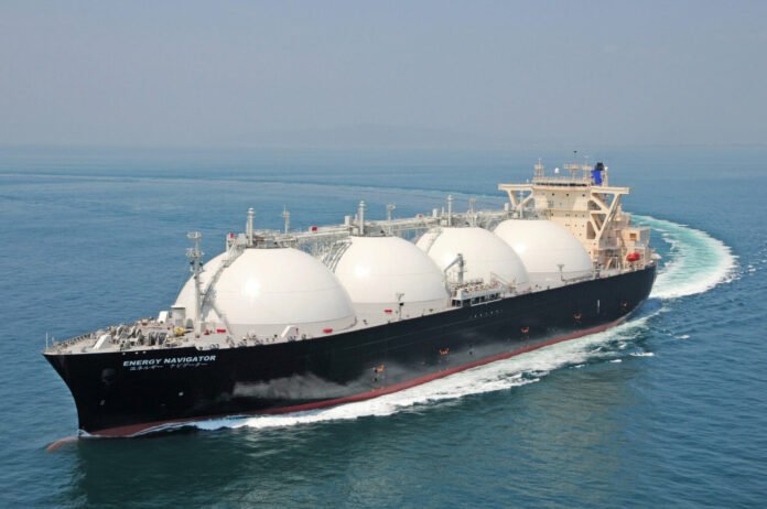 LNG ship at Port Qasim handling imports to Pakistan in FY24